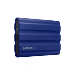 SSD EXT SAMSUNG T7 Shield 2000G Bleu USB 3.2 Gen 2 Lecture 1050 Mo/s Ecriture 1000 Mo/s MU-PE2T0R/EU