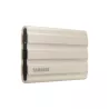 SSD EXT SAMSUNG T7 Shield 2000G Beige USB 3.2 Gen 2 Lecture 1050 Mo/s Ecriture 1000 Mo/s MU-PE2T0K/EU