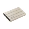 SSD EXT SAMSUNG T7 Shield 2000G Beige USB 3.2 Gen 2 Lecture 1050 Mo/s Ecriture 1000 Mo/s MU-PE2T0K/EU