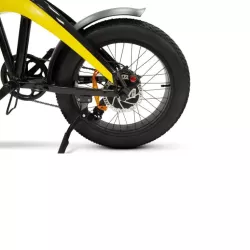 Vélo électrique Scrambler SCR E Moteur Bafang 36V/250W/60Nm , Batt Int 36V 10.4Ah, Dérailleur Shimano 7 vitesses. 25Km/h Pneu 20