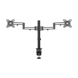 Eaton Tripp Lite - Support de bureau à bras flexible pour deux moniteurs pour écrans de 13 à 27
