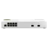 Switch Qnap QSW-M1208-8C - 8x 2,5GbE (RJ45) + 2x SFP+ 10 GbE - Garantie 2 ans.