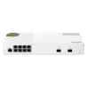 Switch Qnap QSW-M1208-8C - 8x 2,5GbE (RJ45) + 2x SFP+ 10 GbE - Garantie 2 ans.