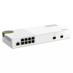 Switch Qnap QSW-M1208-8C - 8x 2,5GbE (RJ45) + 2x SFP+ 10 GbE - Garantie 2 ans.