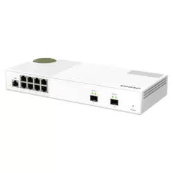 Switch Qnap QSW-M1208-8C - 8x 2,5GbE (RJ45) + 2x SFP+ 10 GbE - Garantie 2 ans.