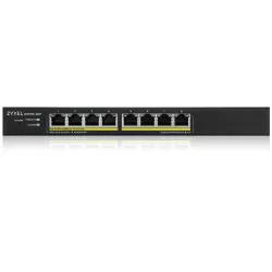 Zyxel GS1915-8 - Switch Smart hybrid - 8 x 10/100/1000 PoE 60 Watt 802.3at.