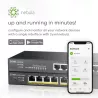 Zyxel GS1915-8 - Switch Smart hybrid - 8 x 10/100/1000 PoE 60 Watt 802.3at.