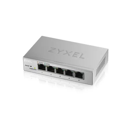 Zyxel GS12005 - Switch Smart Administrable 5ports Gbps RJ45 non rackable - fanless