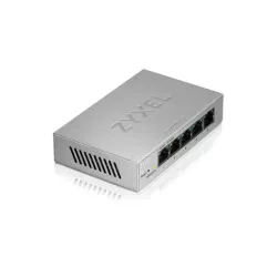 Zyxel GS12005 - Switch Smart Administrable 5ports Gbps RJ45 non rackable - fanless