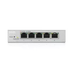 Zyxel GS12005 - Switch Smart Administrable 5ports Gbps RJ45 non rackable - fanless