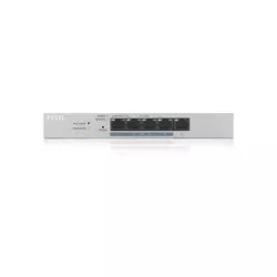 Zyxel GS1200-5HP V2- Switch Smart Administrable 4ports Gbps RJ45 PoE+ 1port Gbps RJ45 - budget PoE 60W non rackable - fanless