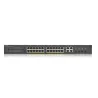 Zyxel GS1920-24HPV2 - Switch Smart Administrable 24 ports Gbps RJ45 PoE+ - 4 ports Gbps combo (RJ45/SFP) - budget PoE 375 Watt…