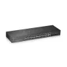 Zyxel GS1920-24V2 - Switch Smart Administrable 24 ports Gbps RJ45 - 4 ports Gbps combo (RJ45/SFP) - rackable - fanless…