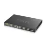 Zyxel GS1920-48HPV2 - Switch Smart Administrable 44 ports Gbps RJ45 PoE+ - 4 ports Gbps combo (RJ45/SFP) - 2 ports Gbps SFP…