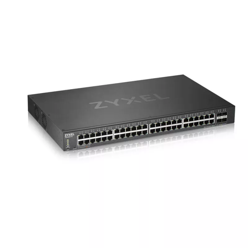 Zyxel XGS1930-52 - Switch Smart Administrable 48 ports Gbps RJ45 - 4 ports 10 Gbps SFP+ - rackable - compatible NebulaFlex