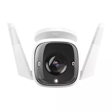Caméra de sécurité Tapo WiFi Extérieure 3MP stockage 128Go 2.4GHz 2 antennes externes 1 port Ethernet Détectionmouvement…
