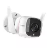 Caméra de sécurité Tapo WiFi Extérieure 3MP stockage 128Go 2.4GHz 2 antennes externes 1 port Ethernet Détectionmouvement…