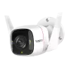 Caméra de sécurité Tapo WiFi Extérieure 2K 4MP 2,4 GHz stockage 256 Go IP66 Détection de mouvement et notifi Alarme sonore…