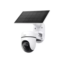 Tapo C610 KIT - Kit de surveillance avec camera 2K d'exterieur panoramique inclinable avec panneau solaire