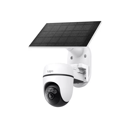 Tapo C610 KIT - Kit de surveillance avec camera 2K d'exterieur panoramique inclinable avec panneau solaire