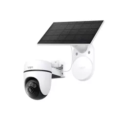Tapo C610 KIT - Kit de surveillance avec camera 2K d'exterieur panoramique inclinable avec panneau solaire