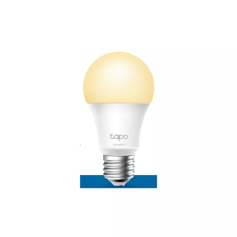 Ampoule connectée Tapo WiFi Dimmable E27 Blanc 2700K 220V-240V 50/60 Hz Équivalent 60W 2.4 GHz IEEE 802.11b/g/n classe…