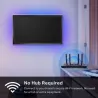 Bande LED WiFi Connectée Multicolore LED extra blanches ruban 5m adhésif 3M Apple HomeKit pris en charge 50 zones de couleurs…