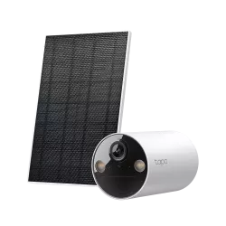 Caméra de sécurité Tapo WIFI intelligente sans fil 2K 3MP sur batterie + panneau solaire stockage 512Go 2.4GHz IP65 Vision…