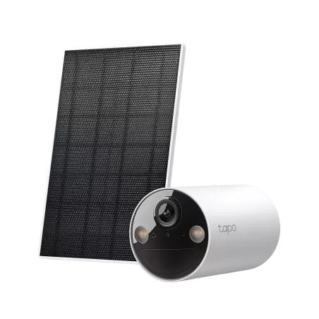 Caméra de sécurité Tapo WIFI intelligente sans fil 2K 3MP sur batterie + panneau solaire stockage 512Go 2.4GHz IP65 Vision…