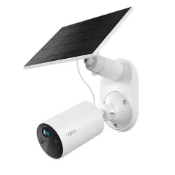 Caméra de sécurité Tapo WIFI intelligente sans fil 2K 3MP sur batterie + panneau solaire stockage 512Go 2.4GHz IP65 Vision…