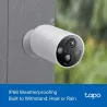 Caméra de sécurité Tapo TC 85 intérieure extérieure sans fil WIFI connectée alimentée par batterie 2K QHD stockage 512 Go…