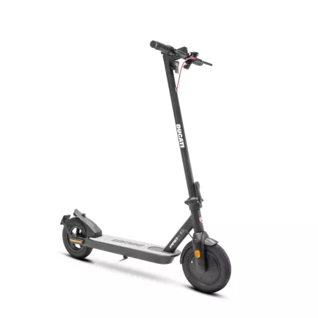 Trott elec DUCATI PRO-I EVO ADVANCED SAFETY 10" 2025 vitesse max 25km/h 100kg distance max 40km puissance 350W temps charge 5h