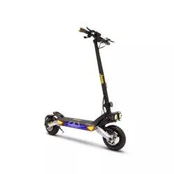 Trott elec JEEP JXP Cadre Alu mot 500W Pneu 10'' Plein Susp AV/AR Frein AV/AR a disque 19kg Batt 48V/15Ah 720Wh Clignotants IPX5