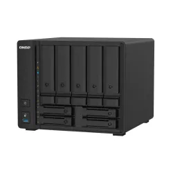 Qnap TS-932X-2G Tower NAS compact à 9 baies avec le 10GbE SFP+ et le 2,5GbE : Alpine AL324 ARM Cortex-A57 - 4Go Ram - 512 Mo…