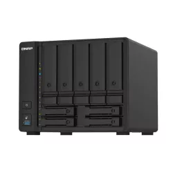 Qnap TS-932X-2G Tower NAS compact à 9 baies avec le 10GbE SFP+ et le 2,5GbE : Alpine AL324 ARM Cortex-A57 - 4Go Ram - 512 Mo…