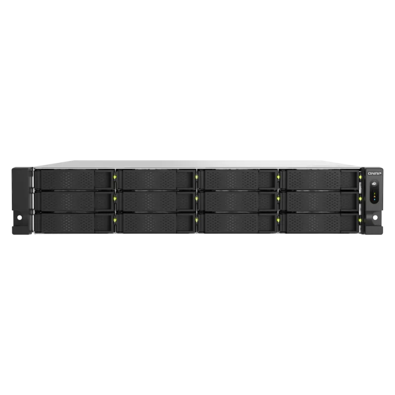 Nas Qnap TS-h1277AXU-RP-R5-16G Ryzen 7000/16Go Ram/5Go Flash 12 x3.5/2.5 + 2x M.2 Garantie 5 ans.