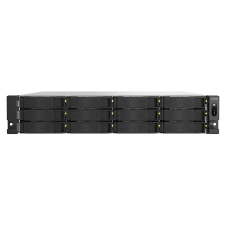 Nas Qnap TS-h1277AXU-RP-R5-16G Ryzen 7000/16Go Ram/5Go Flash 12 x3.5/2.5 + 2x M.2 Garantie 5 ans.