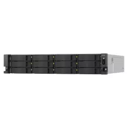 Nas Qnap TS-h1277AXU-RP-R5-16G Ryzen 7000/16Go Ram/5Go Flash 12 x3.5/2.5 + 2x M.2 Garantie 5 ans.