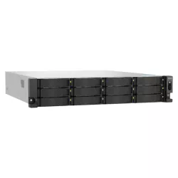 Nas Qnap TS-h1277AXU-RP-R5-16G Ryzen 7000/16Go Ram/5Go Flash 12 x3.5/2.5 + 2x M.2 Garantie 5 ans.
