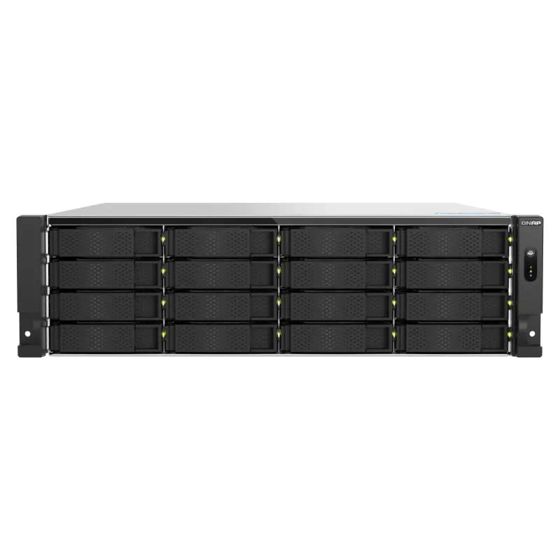 Nas Qnap TS-H1677AXU-RP-R7-32G 3U Ryzen 7700/32Go Ram16 x3.5/2.5 +