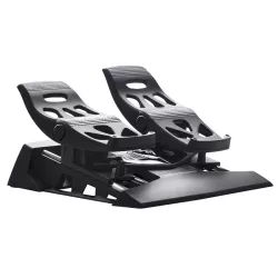 THRUSTMASTER T.Flight Rudder Pedals Palonnier à glissières S M A R T Connectique USB et/ou RJ12 2 pédales de freins…