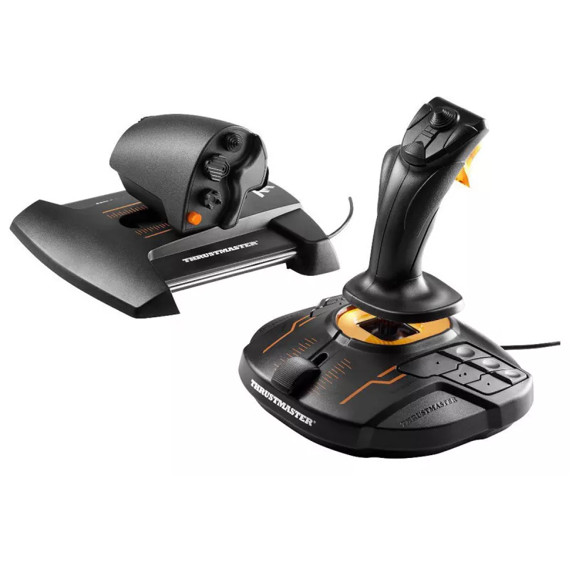 THRUSTMASTER T.16000M FCS HOTAS PC Joystick T.16000M Technologie Préci sion HEART+ Manette des gaz TWCS Technologie SMART…