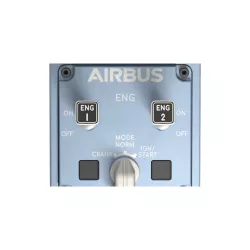 THRUSTMASTER TCA QUADRANT AIRBUS double manette des gaz PC 16boutons réplique avion de ligne Airbus A320 inverseur de poussée…