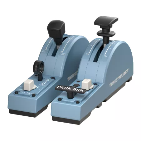 THRUSTMASTER TCA QUADRANT ADD ON Modules supplementaires Airbus A320 Leviers Speedbrake et Flaps Modules 2 Axes + 15 boutons…