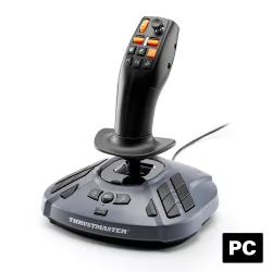 THRUSMASTER Joystick SimTask FarmStick pour simulation Farming et équipements lourds - 6 boutons, 1 molette, 1 mini-stick, 2…