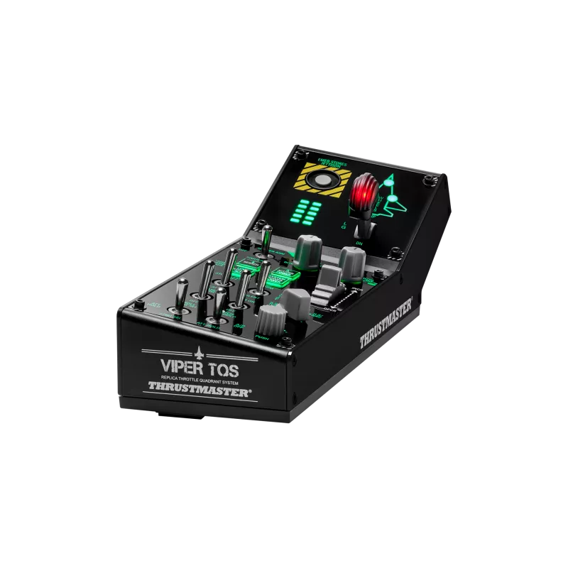 THRUSTMASTER Viper Panel pour PC, , Panneau de commandes rétroéclairé, à associer à la Viper TQS ou à utiliser seul, 43…