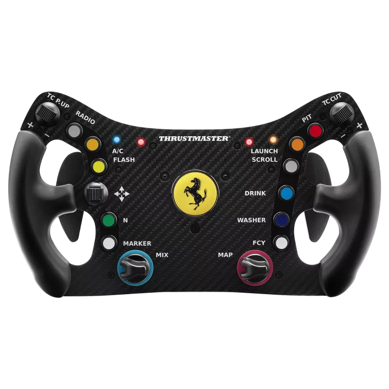 THRUSMASTER Volant Ferrari 488 GT3 Wheel Add-On - Compatible PC/PS4/PS5/XBox