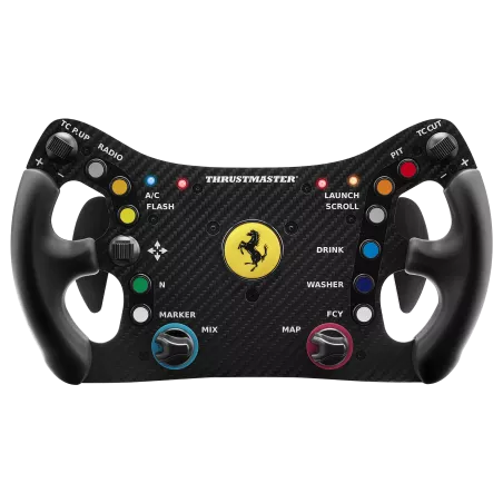 THRUSMASTER Volant Ferrari 488 GT3 Wheel Add-On - Compatible PC/PS4/PS5/XBox