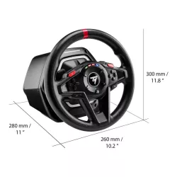 THRUSTMASTER T128 PC/PS4/PS5 Retour de force optimise, Palettes magnetiques Pedialier magnétiques 2 pedales 4160781