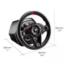 THRUSTMASTER T128 PC/PS4/PS5 Retour de force optimise, Palettes magnetiques Pedialier magnétiques 2 pedales 4160781